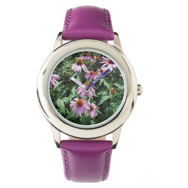 Purple Coneflowers Watch (Front)