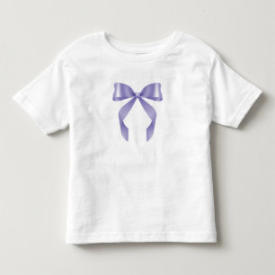 Purple Coquette Bow Toddler T-Shirt