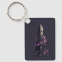 Purple Cosmic Obelisk Occult Dark Art