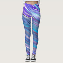 Purple Cotton Candy Swirl Abstract