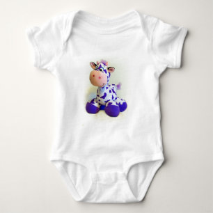Purple Cow Baby Bodysuit