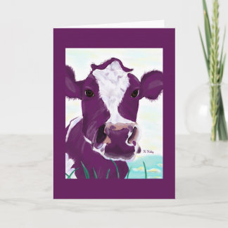Purple Cow card 2