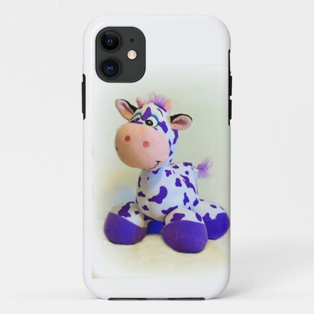 Purple Cow Case-Mate iPhone Case (Back)