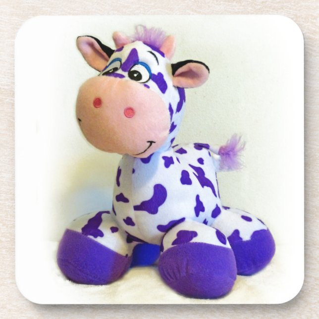 Purple Cow Coaster (Front)