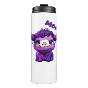Purple Cow Oversized T-Shirt Thermal Tumbler