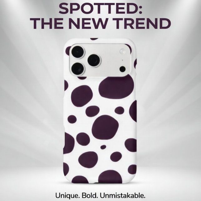 Purple Cow Print Dots Pattern (Creator Uploaded)