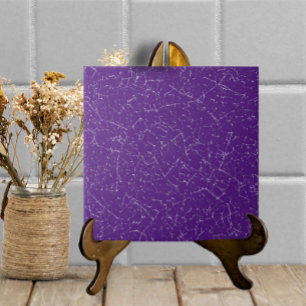 Purple Crackled Glaze Simple Modern Texture Ceramic Tile