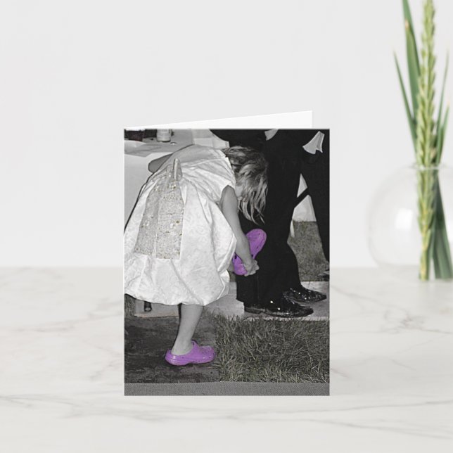 Purple Crocs Card (Front)