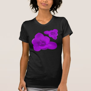 Purple Crocus Ladies T Shirt