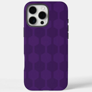 Purple Cube Lines iPhone Case