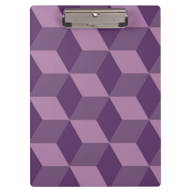 PURPLE CUBES CLIPBOARD (Front)