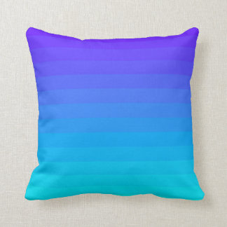 purple & cyan gradient | lines | stripes | cushion