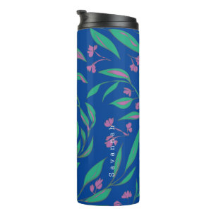 Purple Cypress Botanical Thermal Tumblers