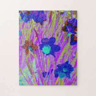 'Purple Daffodils' Jigsaw Puzzle