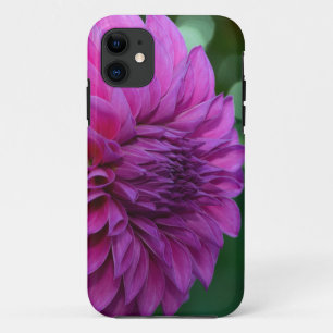 Purple dahlia flower iPhone 11 case