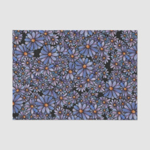 Purple Daisy Flowers                               Tissue Paper