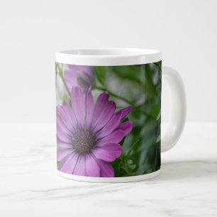 Purple Daisy Large Coffee Mug