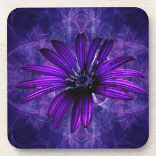 Purple Daisy Passion Coaster