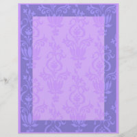 Purple damask