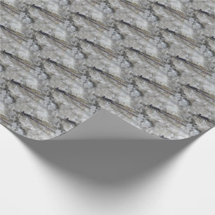 Purple Damselfly Nature Pattern   Wrapping Paper