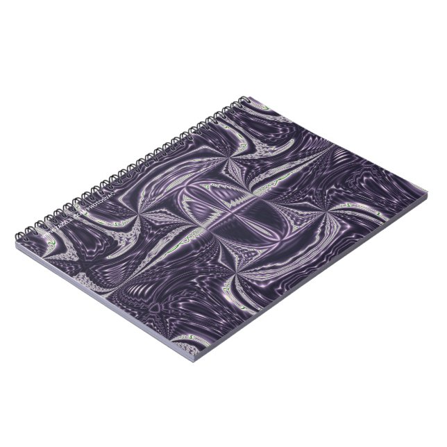 Purple Dance Notebook (Left Side)