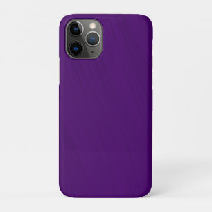 Purple Dark Purple Paper Business iPhone 11 Pro Case