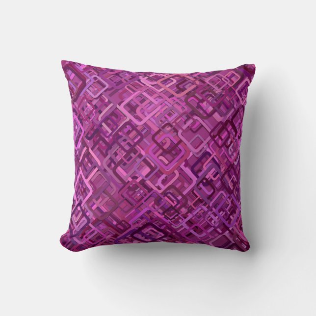 Purple decorative cushion (Front)