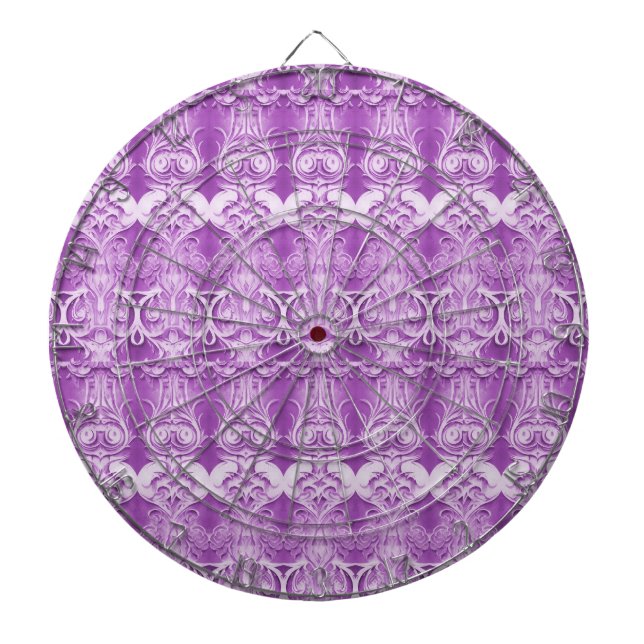 Purple Decorative Dartboard (Front)