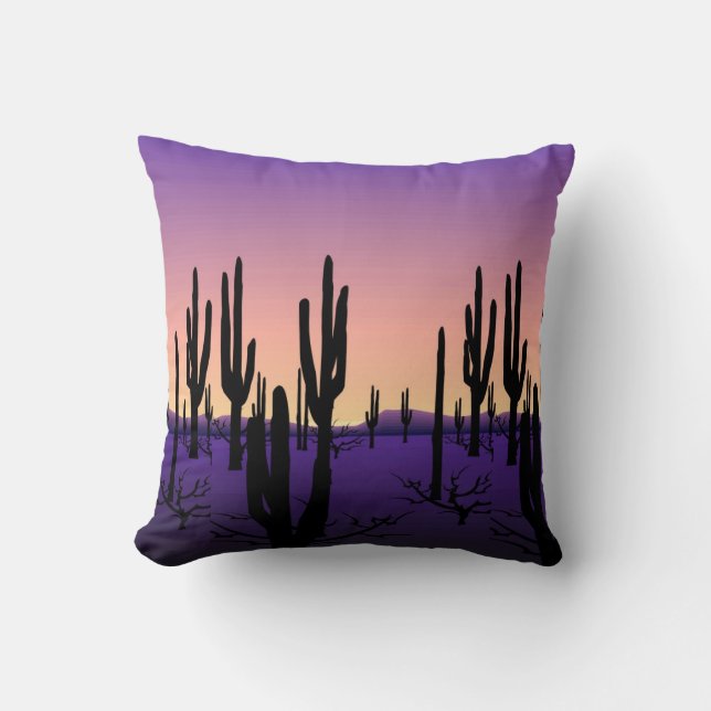 Purple Desert Cushion (Front)