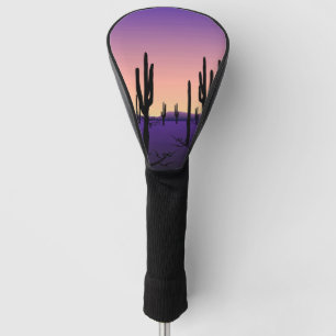 Purple Desert Golf Head Cover