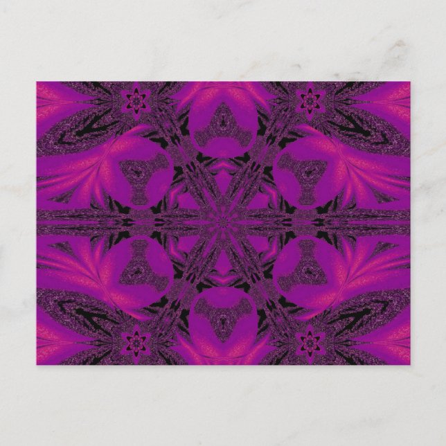 PURPLE DESERT SONG 35 POSTCARD (Front)