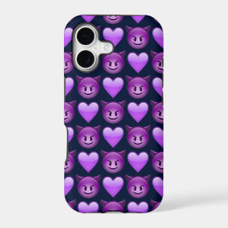 Purple Devil Emoji iPhone 8/7 Plus Phone Case