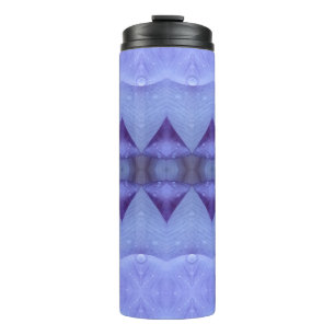 Purple Diamond Ikat Thermal Tumbler