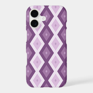 Purple diamond pattern