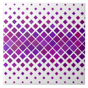 purple diamonds ceramic tile