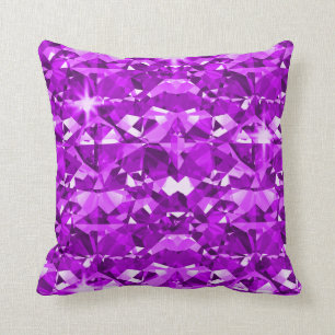 Purple Diamonds Passion Cushion