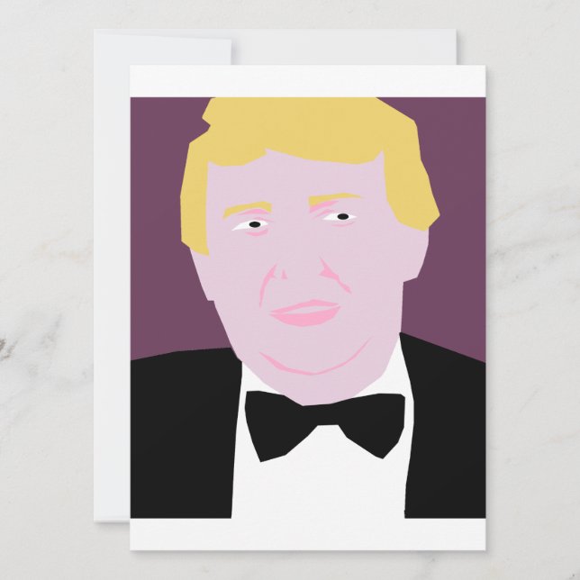 purple donald trump (Front)