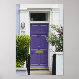 Purple Door Print