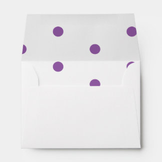 Purple Dotted Envelope