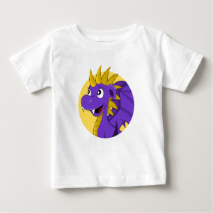 Purple dragon cartoon baby T-Shirt