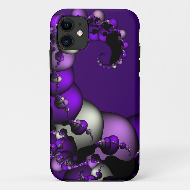 Purple Dragon Case-Mate iPhone Case (Back)
