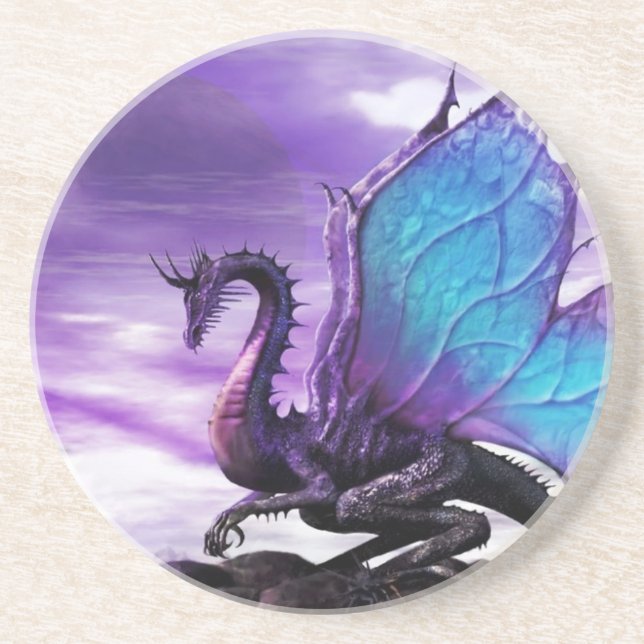 Purple Dragon Coaster (Front)