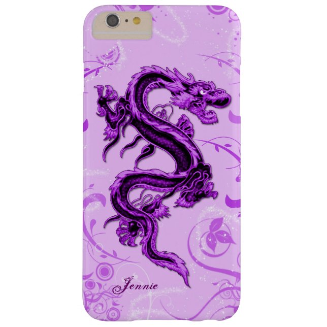 Purple Dragon Custom iPhone 6 Plus Case (Back)