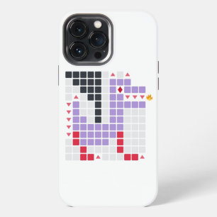 Purple Dragon (Emoji Art) iPhone 13 Pro Max Case