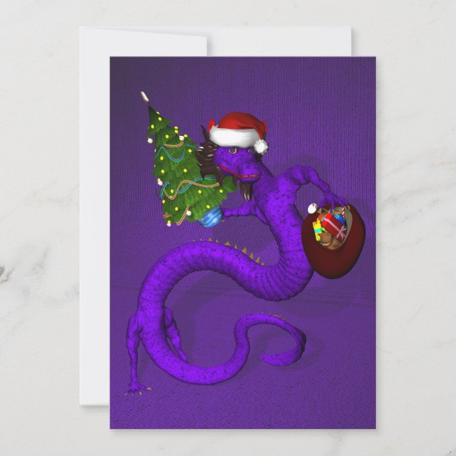 Purple Dragon Invitation (Front)