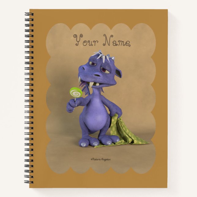 Purple Dragon Notebook (Front)
