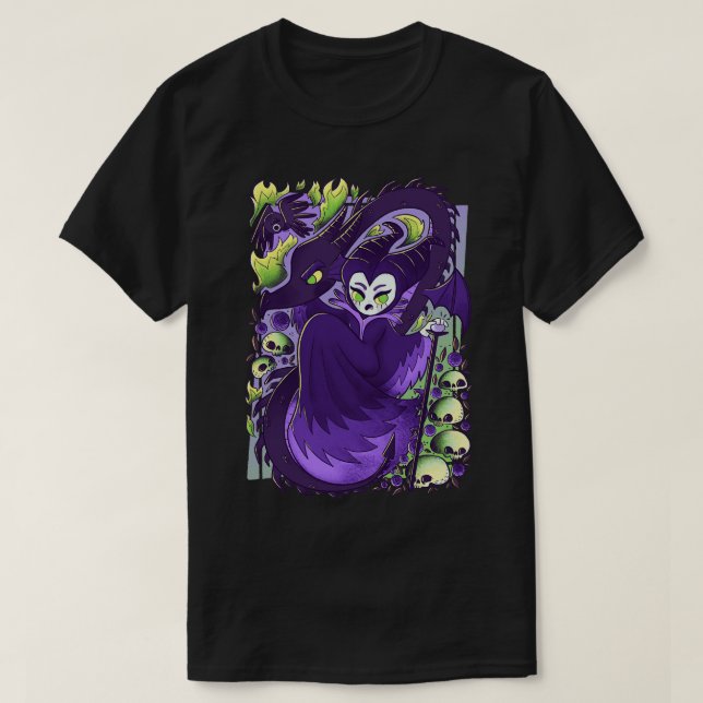 Purple Dragon T-Shirt (Design Front)