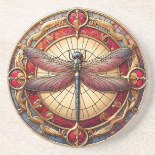 Purple DragonFly Coaster