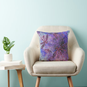 Purple Dragonfly Haze  Cushion