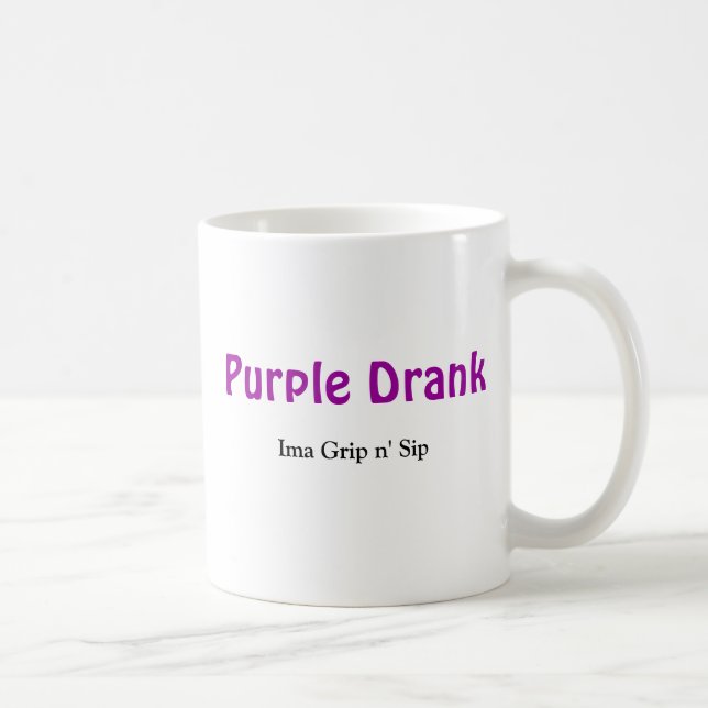 Purple Drank Coffee Mug (Right)